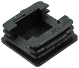 Mack 1047749 - insteekdop kunstsstof zwart 30 x 30 mm 4 st pcs | 6 stuks