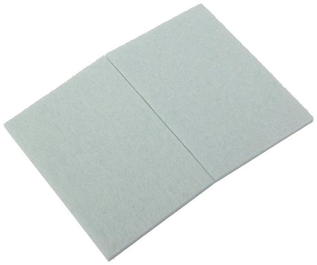 Mack 1047709 - viltpastille zelfklevend wit 70 x 95 mm 1 st pc | 12 stuks