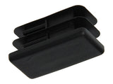 Mack 1047764 - insteekdop kunstsstof zwart 20 x 40 mm 4 st pcs | 6 stuks