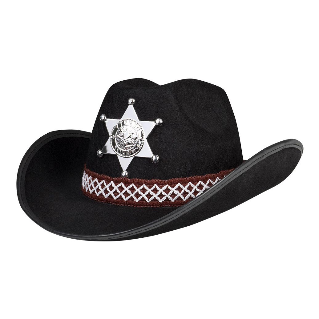 Boland Children's Hat Sheriff Black