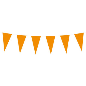Boland Papierfahnenlinie orange, 10 mtr.