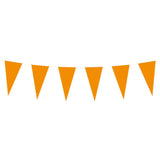 Boland Papierfahnenlinie orange, 10 mtr.