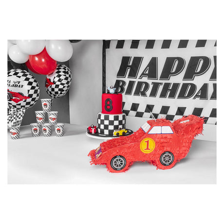 Boland Pinata Rennwagen rot