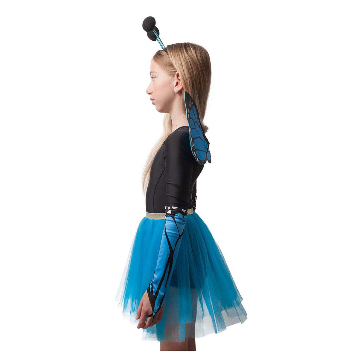 Boland Verkleidungsset Schmetterling blau
