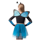 Boland Verkleidungsset Schmetterling blau