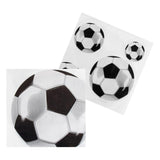 Boland Fußballservietten, 20 Stück.