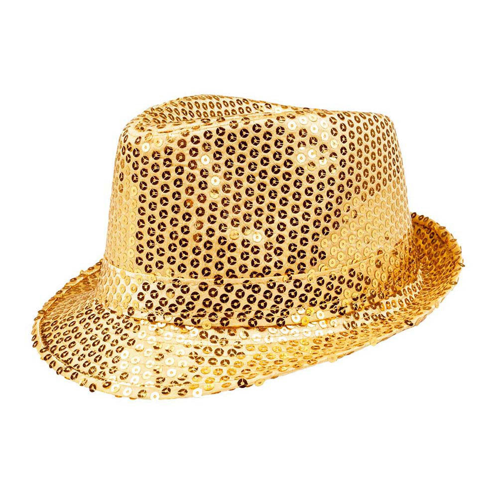 Boland Hut Popstar Pailletten Gold