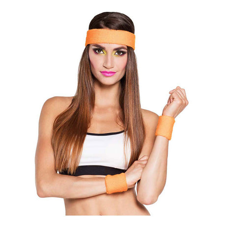 Boland Schweißbänder neonorange, 3 Stk.