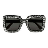 Boland Partybrille Bling Bling Schwarz