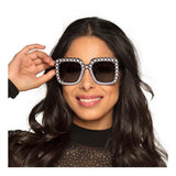 Boland Partybrille Bling Bling Schwarz