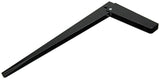 1059332 - plooibare konzool 400x160 mm zwart | 12 stuks