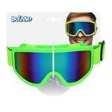 Boland Party-Skibrille neongrün