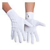 Boland Handschuhe mit Druckknopf weiß XL