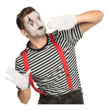 Boland Handschuhe mit Druckknopf weiß XL