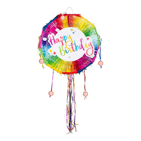 Boland zieht Pinata alles Gute zum Geburtstag