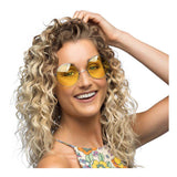 Boland Partybrille Hippie XL gelb