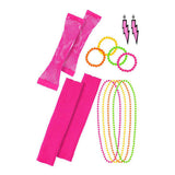 Boland-Set im 80er-Jahre-Neon-Outfit