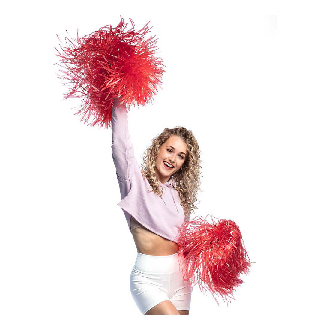 Boland Pompon Rot Deluxe