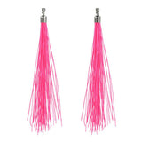 Boland Ohrringe Festival neonpink, 20cm