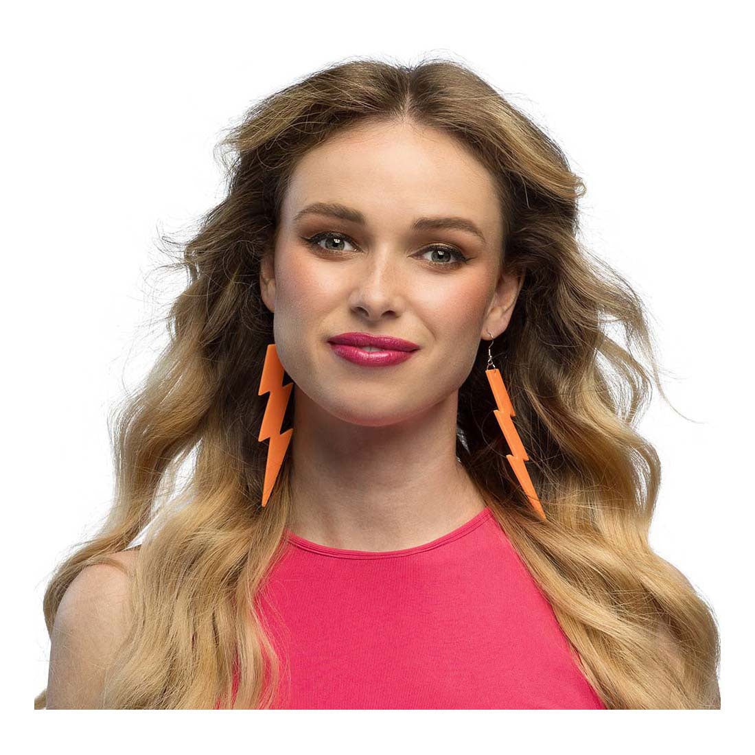 Boland Ohrringe blinken neonorange