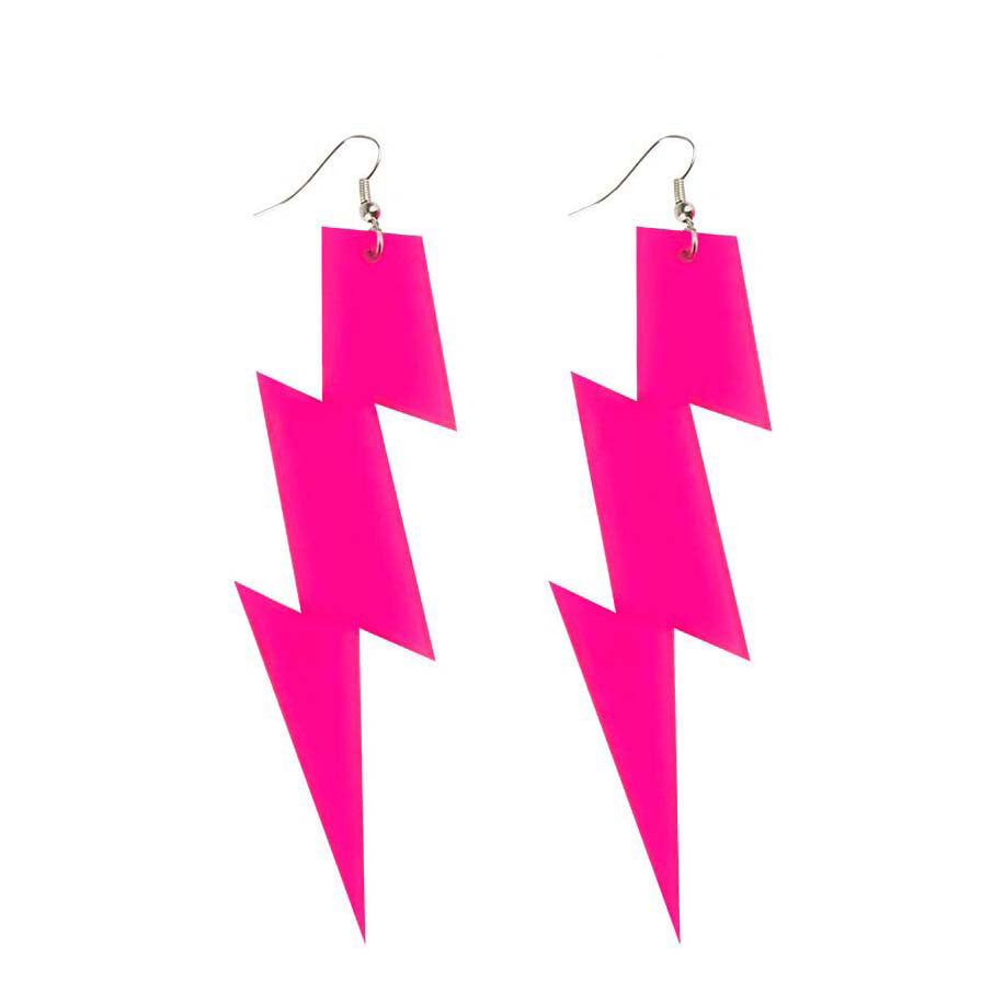 Boland Ohrringe blinken neonpink