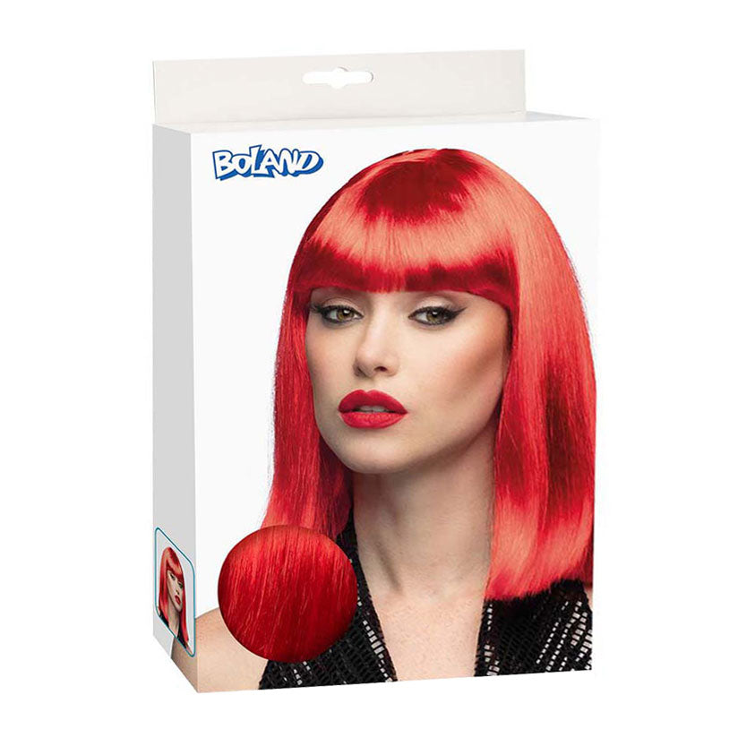 Boland Perücke Tanz neonrot