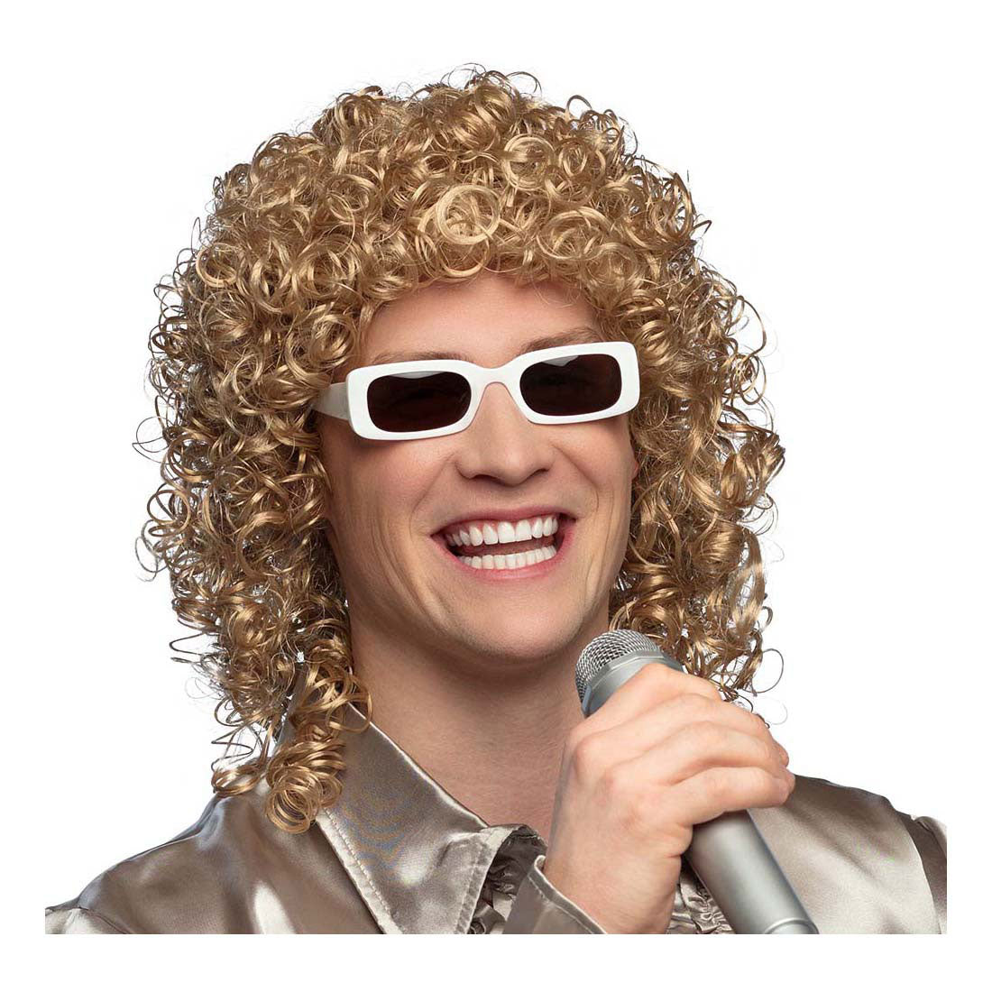 Boland Perücke mit Brille