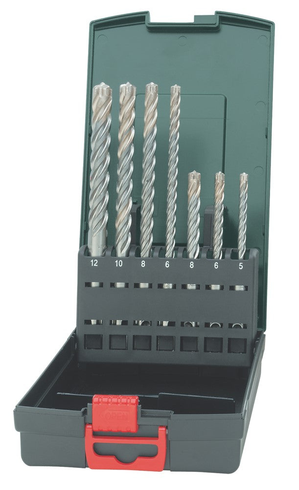 Metabo Zubehör SDS-Plus P4P Bohrerset (7-teilig) – 626245000