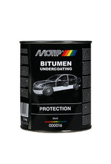 Motip bitumen undercoating - auto bescherming - 1.300gr kwastblik