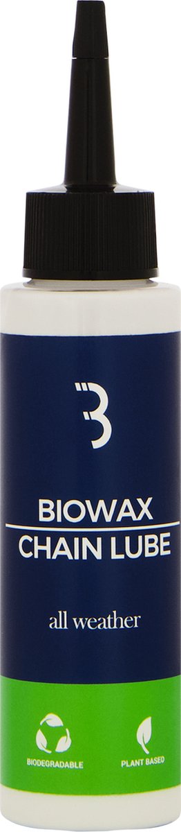 Bbb cycling fietsketting smeermiddel – biowax chain lube - plantaardige ketting wax – all weather – kettingolie fiets – bch-201