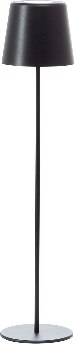 Brilliant kaami - Außenstehleuchte - LED 4W - ø 18 cm - 350 lm - 3000k - 3-stufig dimmbar - USB wiederaufladbar - Speicherfunktion - IP44 - Schwarz