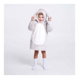Noxxiez Kuscheltier Hoodie kleiner Pullover Hase, 3-6 Jahre