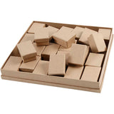 Creativ Firmenboxen, H: 3,5 cm, Maße 5x7 cm, 24 Stück 1 Box