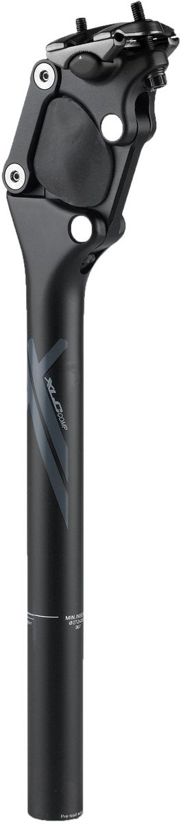 XLC SP-S07 Sattelstütze – Comp – Federung – 30,9 x 350 mm – Aluminium – <70kg schwarz