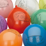 Haza Witbaard Balloons Alles Gute zum Geburtstag, 10st.