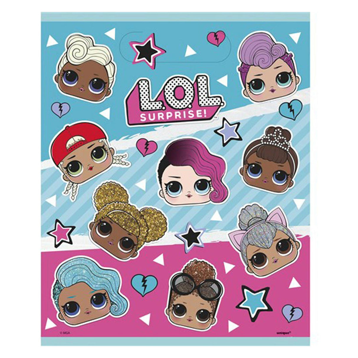 Haza Witbaard L.O.L. Taschen verteilen, 8..
