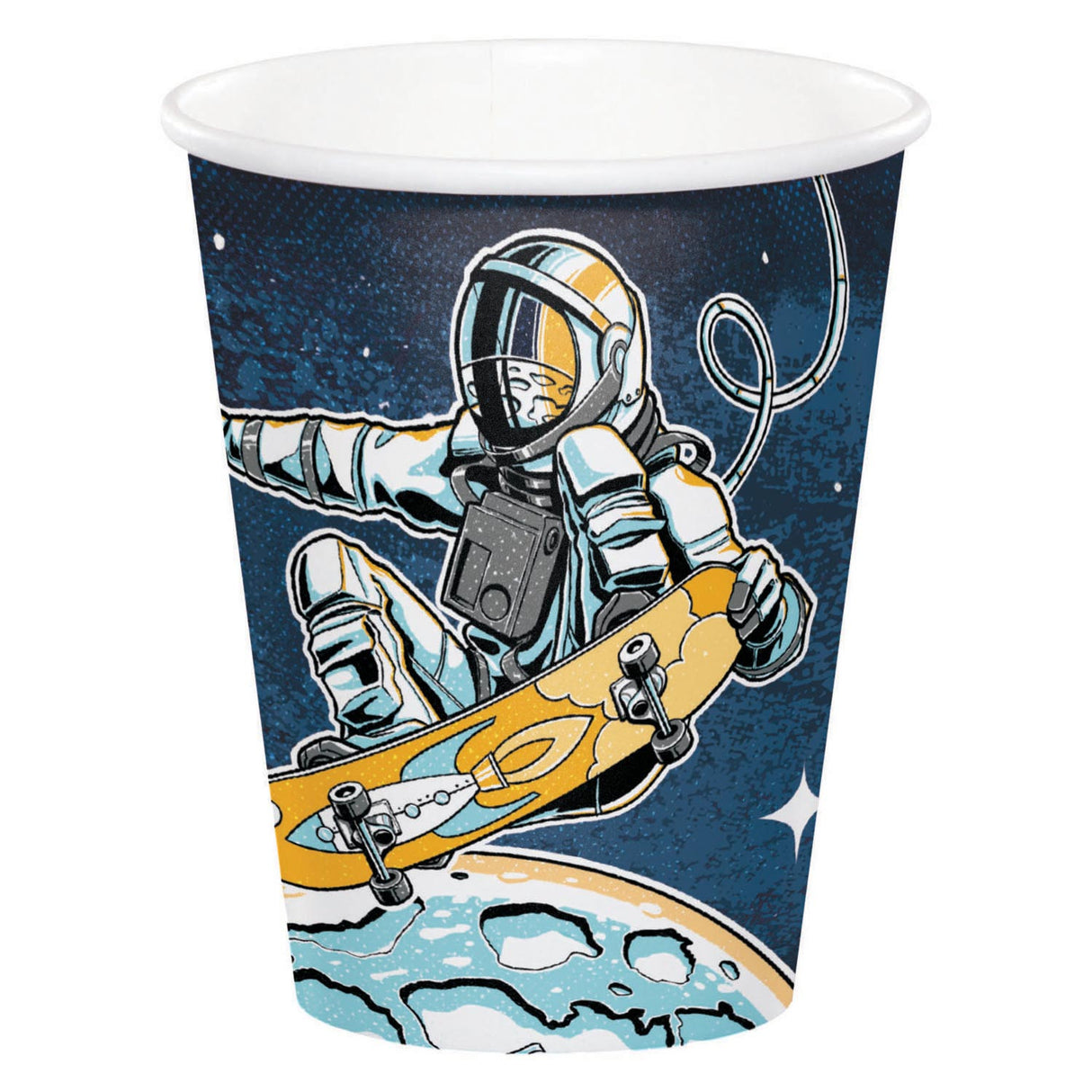 Haza Whitebeard Astronautenbecher, 8 Stück.