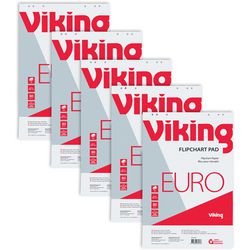 Extra wit flipoverblok blanco vk 80g m2 65x98cm perforatiestrook 50vel