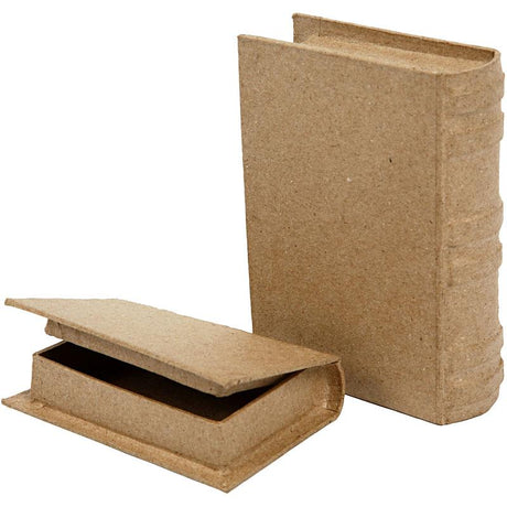 Creativ Firmenbücher, Größe 8x11,5x2,5 cm, 2 Stück 1 Set