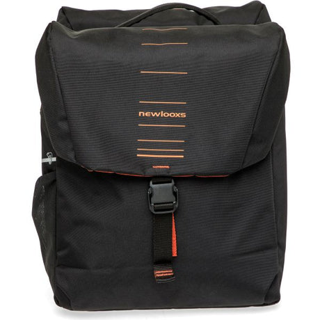 Newlooxs Tasche New Looxs Vigo Double | schwarz orange | Ziel 2.0 | 40l