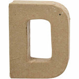 Creativ Firmenbuchstabe Pappmaché - d, 10cm