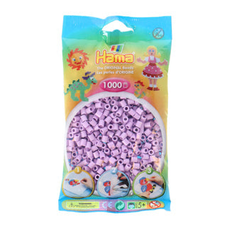 Hama -Eisenperlen Lila Pastell 1000 Stücke