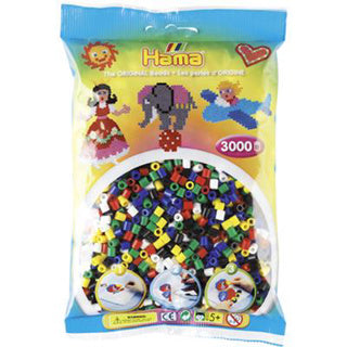 Hama Bügelperlen 3000 Stück primär