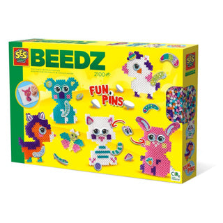 SES Bügelperlen-Set – FunPins Glitzertiere