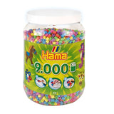 Hama Bügelperlenfass mit 9000 Stück Pastell | 2 Stk