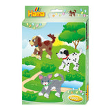 Hama Midi-Bügelperlen-Set - Hunde und Katze, 2000-tlg.