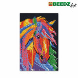 Ses creative ses beedz art - Horse Fantasy - 7000 Bügelperlen - Kunstwerk aus Bügelperlen - Komplettset inklusive Grundplatten und Bügelblech