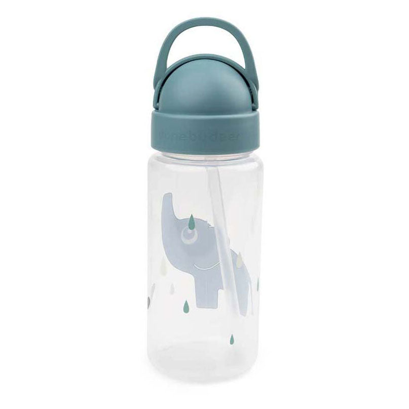 Done by Deer Strohbecher Elphee Blau, 350ml