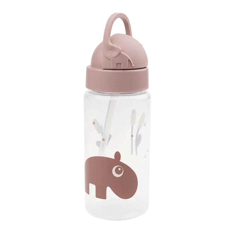 Done by Deer Strohbecher Ozzo Pink, 350 ml