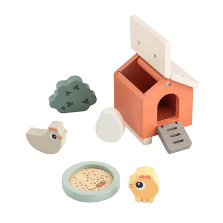 Done by Deer Tiny Farm Holzspielset Clucky